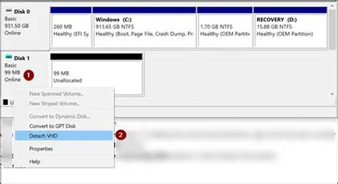 msft virtual disk delete